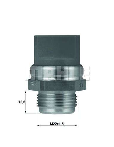 Interruptor de temperatura, ventilador del radiador Mahle TSW 9D - TERMOSTATO MAHLE