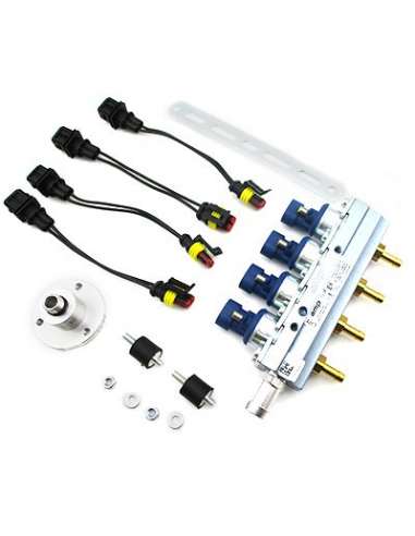 Válvula de inyección Meat Doria 13067 - RAIL COMPLETO SISTEMA LPG AZUL EURO 4