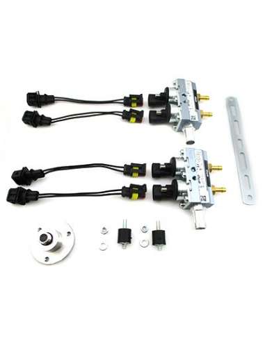 Válvula de inyección Meat Doria 13075 - RAIL COMPLETO SISTEMA LPG NEGRO EUR O 4