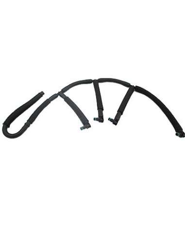 Tubo flexible, combustible de fuga Meat Doria 9799E - KIT DE RETORNO DE COMBUSTIBLE DEL S ISTEMA COMMON RAIL