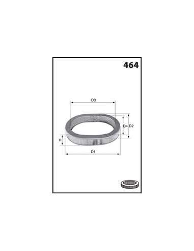 Filtro de aire Mecafilter EL3353 - Filtro de Aire Circular MECAFILTER