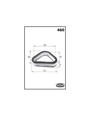 Filtro de aire Mecafilter EL3543 - Filtro de Aire Circular MECAFILTER