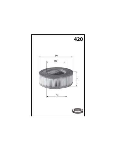 Filtro de aire Mecafilter EL3550 - Filtro de Aire Circular MECAFILTER