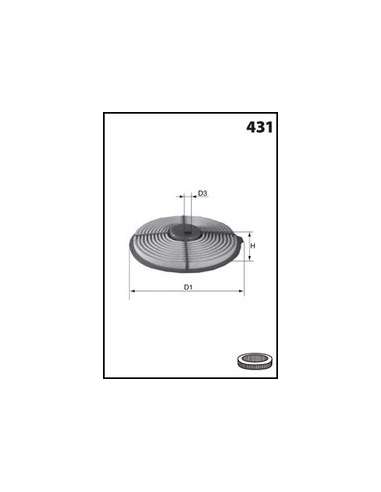 Filtro de aire Mecafilter EL3710 - Filtro de Aire Circular MECAFILTER