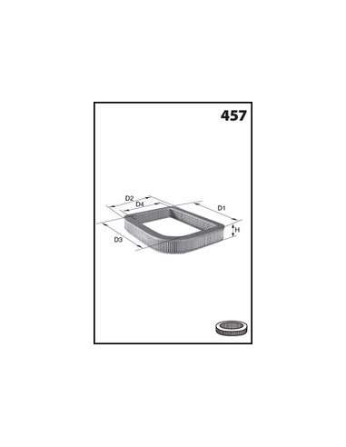 Filtro de aire Mecafilter EL3756 - Filtro de Aire Circular MECAFILTER