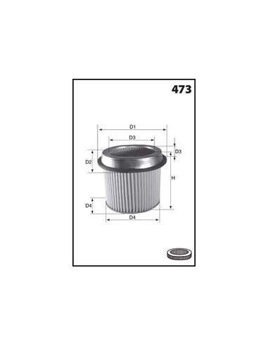 Filtro de aire Mecafilter EL3805 - Filtro de Aire Circular MECAFILTER