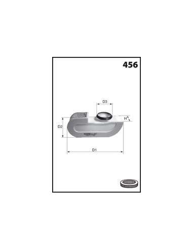Filtro de aire Mecafilter EL3877 - Filtro de Aire Circular MECAFILTER