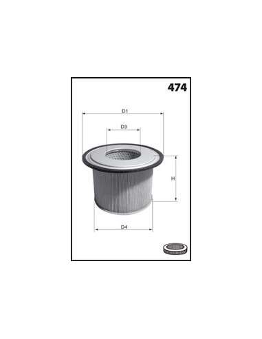 Filtro de aire Mecafilter EL3906 - Filtro de Aire Circular MECAFILTER