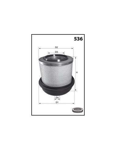 Filtro de aire Mecafilter EL9017 - Filtro de Aire Circular MECAFILTER