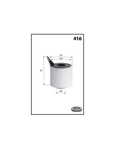 Filtro de aire Mecafilter EL9137 - Filtro de Aire Circular MECAFILTER