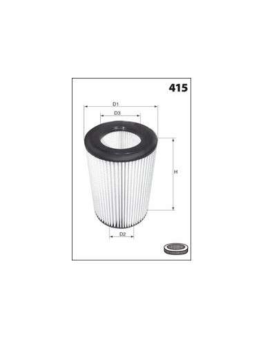 Filtro de aire Mecafilter EL9429 - Filtro de Aire Circular MECAFILTER