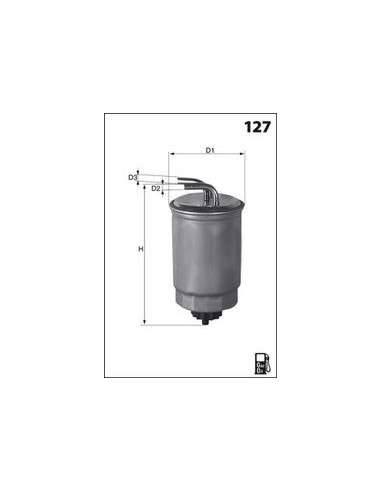 Filtro combustible Mecafilter ELG5414 - Filtro de Gasoil Monobloc MECAFILTER