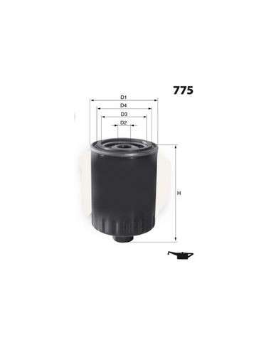 Filtro de aceite Mecafilter ELH4126 - Filtro de Aceite Roscado MECAFILTER