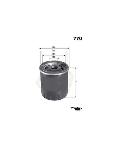 Filtro de aceite Mecafilter ELH4159 - Filtro de Aceite Roscado MECAFILTER