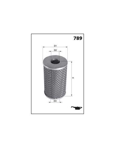Filtro de aceite Mecafilter ELH4173 - Filtro de Aceite Cartucho MECAFILTER