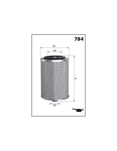 Filtro de aceite Mecafilter ELH4743 - Filtro de Aceite Cartucho MECAFILTER