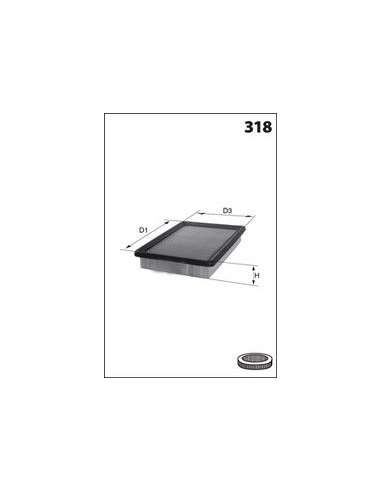 Filtro de aire Mecafilter ELP3205 - Filtro de Aire Panel MECAFILTER