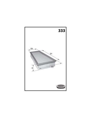 Filtro de aire Mecafilter ELP3919 - Filtro de Aire Panel MECAFILTER