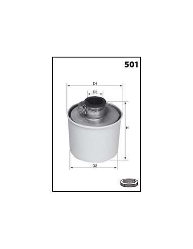 Filtro de aire - compresor aire de admisión Mecafilter FA3178 - Filtro de Aire Circular MECAFILTER