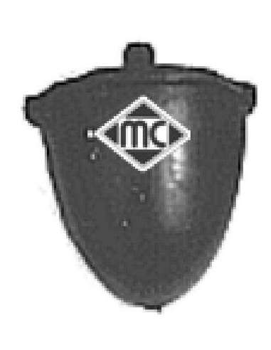 Almohadilla de tope, suspensión Tras. Metalcauch 02895 - MC TOPE GOMA ALTURA 52 MM