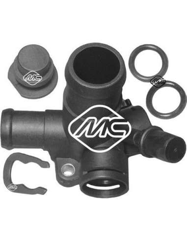 Brida de refrigerante Metalcauch 03527 - MC RACOR VW-SEAT DIESEL MEYLE-ORIGINAL Quality