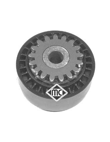 Polea tensora, correa poli V Metalcauch 05159 - MC ROD. TENSOR ALTR CLIO-III MEYLE-ORIGINAL Quality