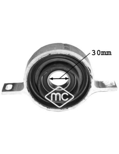 Suspensión, árbol de transmisión Metalcauch 05822 - MC SOP TRANSM BMW 1E87-3E90 3 MEYLE-ORIGINAL Quality