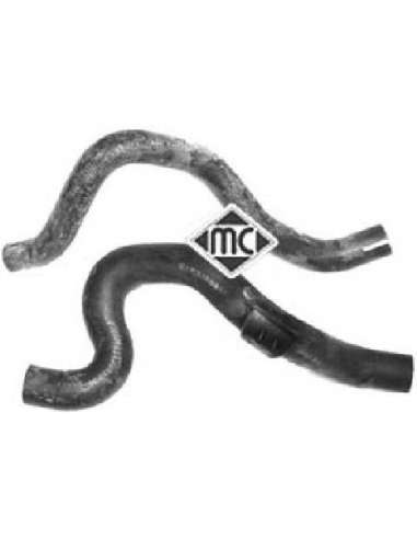 Manguito, intercambiador calor - calefacción Metalcauch 08921 - MC JGO MGTOS CALEFACT MEGANE MEYLE-ORIGINAL Quality