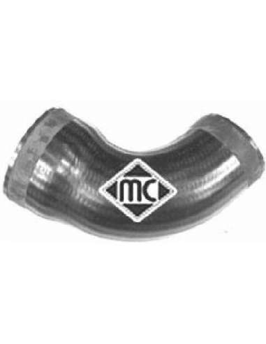 Tubo flexible de aire de sobrealimentación Metalcauch 09063 - MC MGTO INTERCOOLER IBIZA TDI ORIGINAL TURBO-PROFI-PACKAGE...