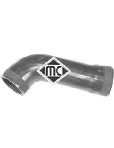 Tubo flexible de aire de sobrealimentación Metalcauch 09066 - MC MGTO INTERCOOLER GOLF-3 TD ORIGINAL TURBO-PROFI-PACKAGE...