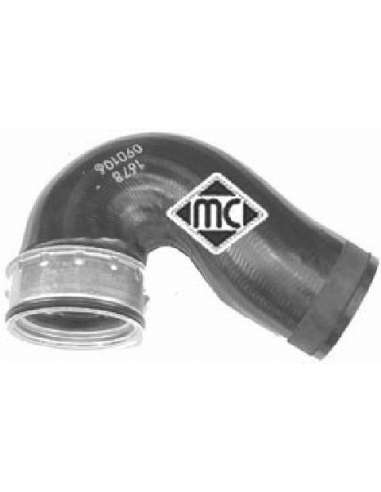 Tubo flexible de aire de sobrealimentación Metalcauch 09074 - MC MGTO INTERCOOLER PASSAT TD ORIGINAL TURBO-PROFI-PACKAGE...