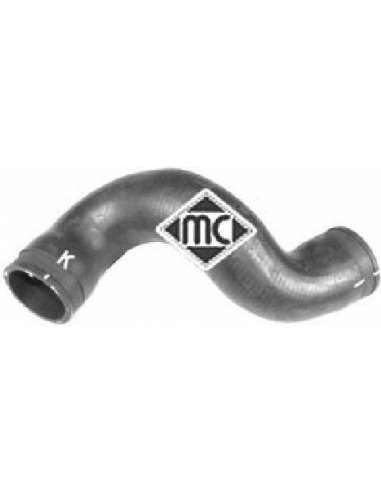 Tubo flexible de aire de sobrealimentación Metalcauch 09076 - MC MGTO INTERCOOLER PASSAT TD ORIGINAL TURBO-PROFI-PACKAGE...