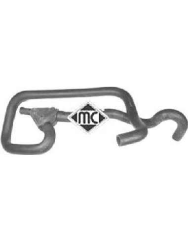 Manguito, intercambiador calor - calefacción Metalcauch 09144 - TINGUIDA  09144 MGTO CALEFACTOR E SCORT 1,4-1,