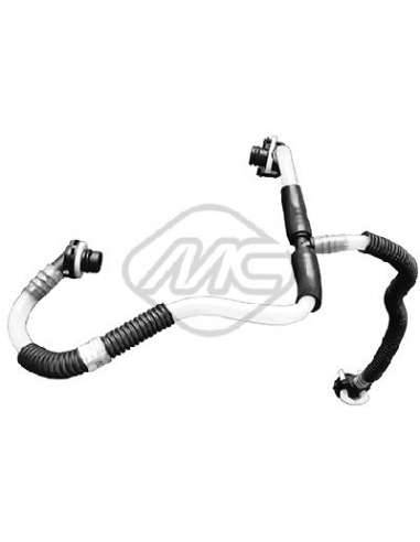 Tubería de combustible Metalcauch 92095 - 092095 MC tubo retorno inyector MEYLE-ORIGINAL Quality