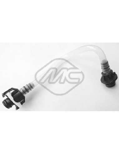 Tubería de combustible Metalcauch 92098 - 092098 MC tubo retorno inyector MEYLE-ORIGINAL Quality