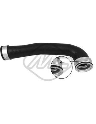 Tubo flexible de aire de sobrealimentación Metalcauch 09413 - MC MGTO TURBO GOLF-5 1.9TDI ORIGINAL TURBO-PROFI-PACKAGE-S...