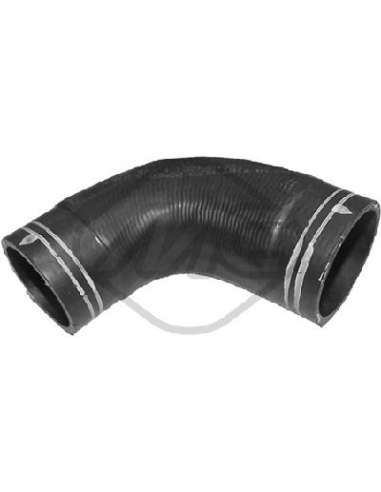 Tubo flexible de aire de sobrealimentación Metalcauch 09611 - MC mgto Turbo FIAT BRAVO ORIGINAL TURBO-PROFI-PACKAGE-SPECIAL