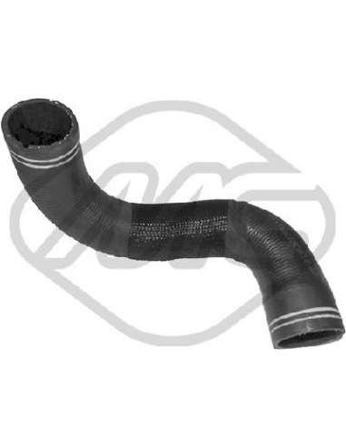 Tubo flexible de aire de sobrealimentación Metalcauch 09612 - MC MGTO TURBO DE TUBO A INTER ORIGINAL TURBO-PROFI-PACKAGE...