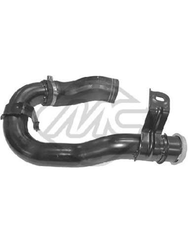 Tubo flexible de aire de sobrealimentación Der. Metalcauch 09633 - MC mgto Turbo FIAT N.DOBLO ORIGINAL TURBO-PROFI-PACKA...