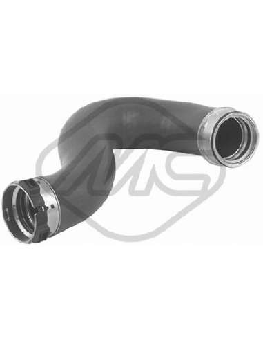Tubo flexible de aire de sobrealimentación Izq. Metalcauch 09665 - MC MGTO TURBO DE TUBO A INTER ORIGINAL TURBO-PROFI-PA...