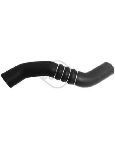 Tubo flexible de aire de sobrealimentación Der. Metalcauch 09820 - MC MGTO TURBO NISSAN NISSAN Q