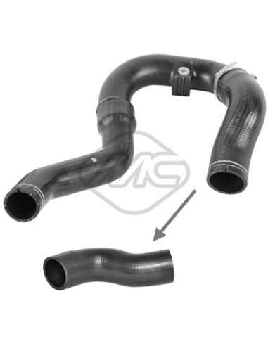 Tubo flexible de aire de sobrealimentación Metalcauch 09933 - MC mgto de turbo FIAT