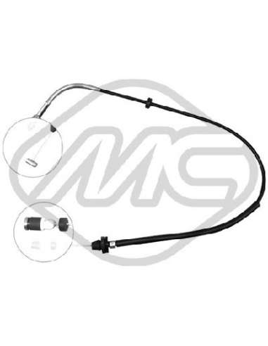 Cable del acelerador Metalcauch 80420 - MC CABLE ACELER. PALIO 70 1,2 MEYLE-ORIGINAL Quality