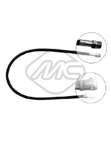 Árbol flexible del velocímetro Metalcauch 80785 - MC CABLE CUENTAKILOMETROS AX COFLE