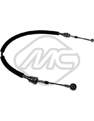 Cable de accionamiento, caja de cambios Metalcauch 81135O - Cable cambio Grande PUNTO 1, TRANSMISSION FLUID ATF TYP A