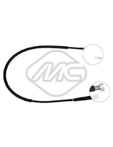 Árbol flexible del velocímetro Metalcauch 81226 - MC CABLE CUENTAKILOMETROS UNO COFLE