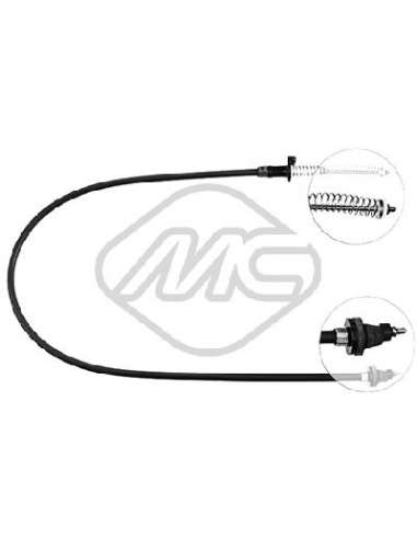 Cable del acelerador Metalcauch 81496 - MC CABLE ACELER. DUCATO DIESE COFLE