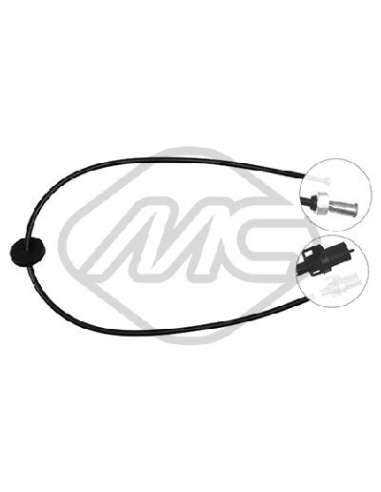 Árbol flexible del velocímetro Metalcauch 81713 - MC CABLE CUENTAKILOMETROS ESC COFLE