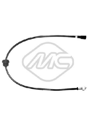 Árbol flexible del velocímetro Metalcauch 82446 - MC CABLE CUENTAKILOMETROS KAD