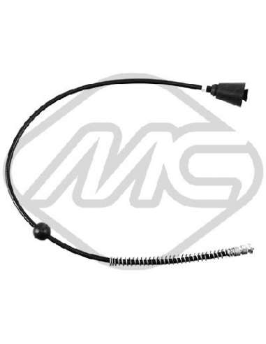 Árbol flexible del velocímetro Metalcauch 82749 - MC CABLE CUENTAKILOMETROS 205